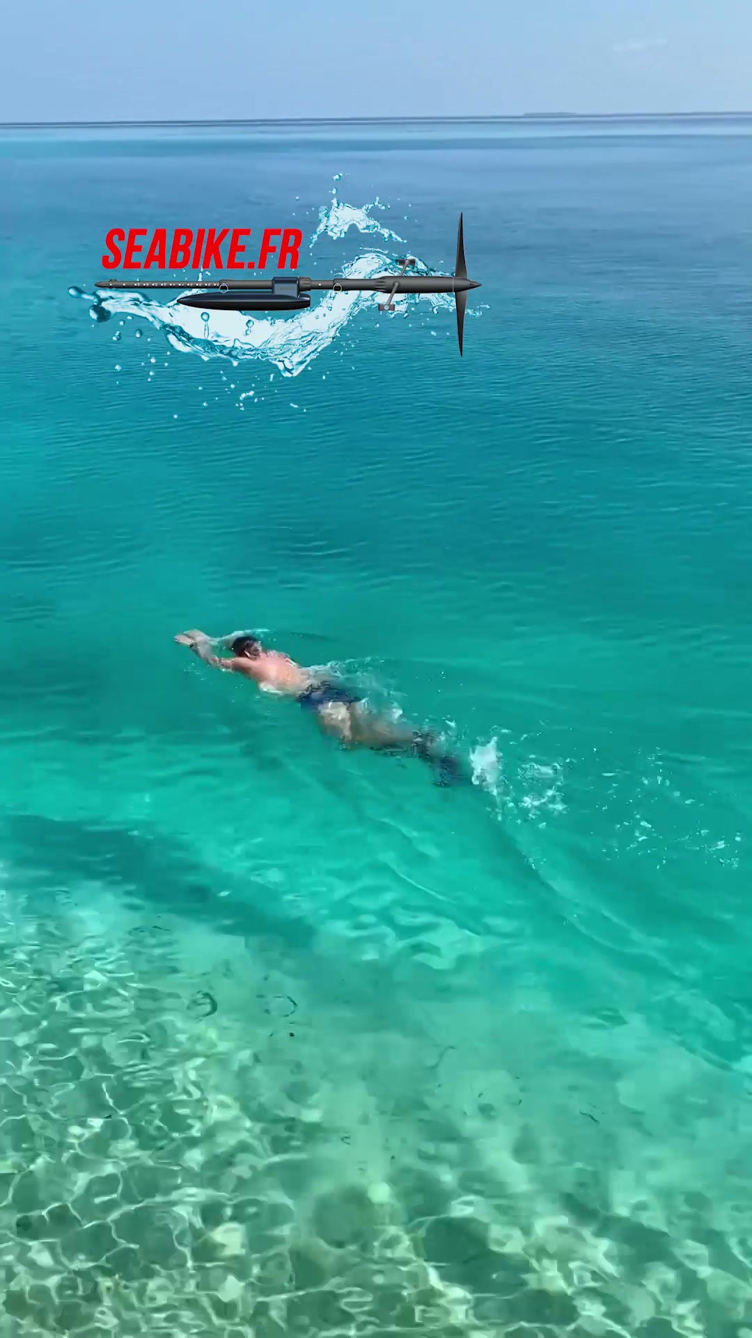 SEABIKE PRO Portable Underwater Bike for Effortless Swimming & Snorkeling Fun