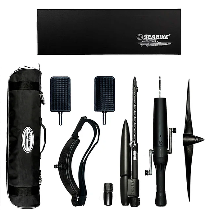 SEABIKE Premium Portable Underwater Water Bike with Titanium Gear and Quick-Release Propeller