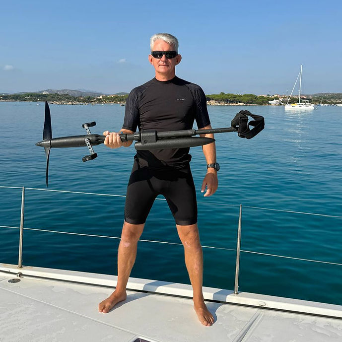 SEABIKE Premium Portable Underwater Water Bike with Titanium Gear and Quick-Release Propeller