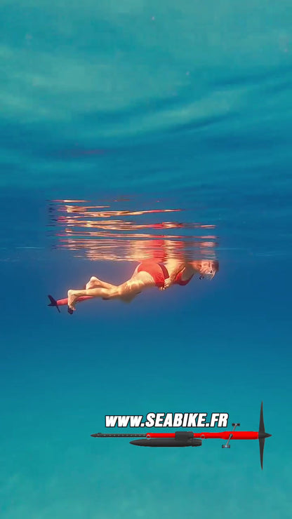 SEABIKE EasySwim Bike tal-Ilma Portabbli – Ħafif, Bla Armar, Aġġustabbli għal Kull Għawwiem